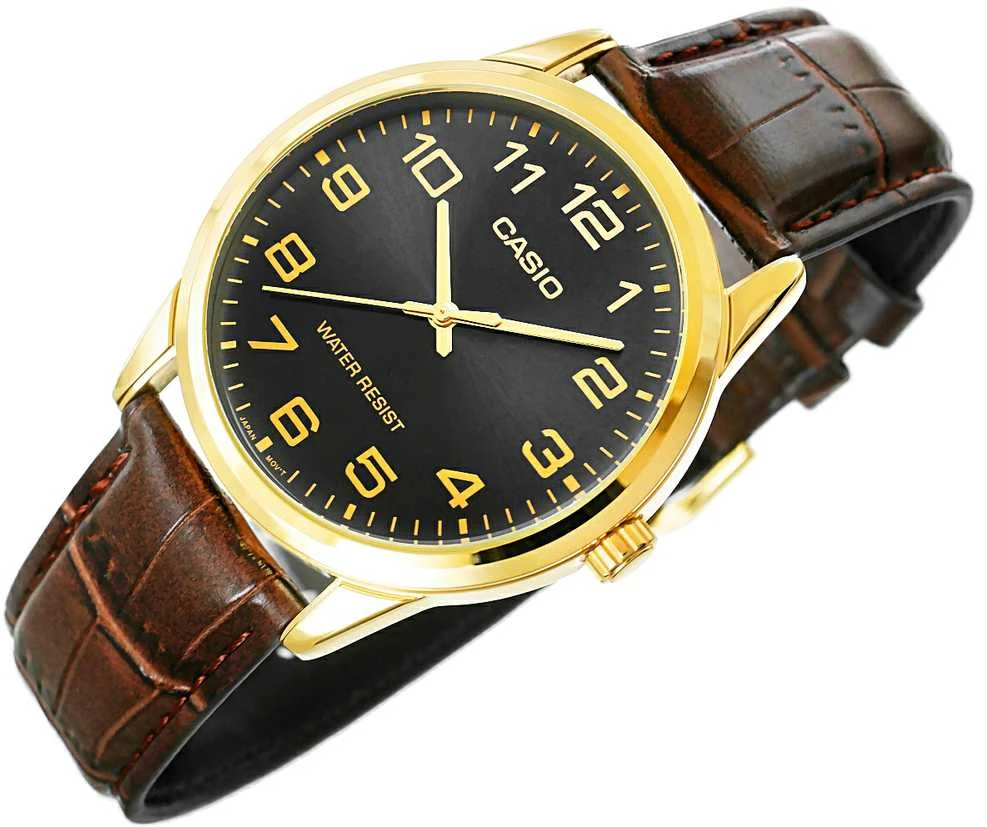 Laikrodis CASIO MEN'S WATCH MTP-V001GL-1B (zd080b) + BOX