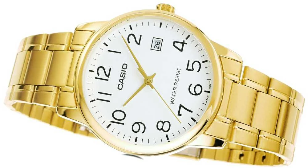 Laikrodis vyrams CASIO MTPV002G-7BUDF (zd103b) + dėžutė