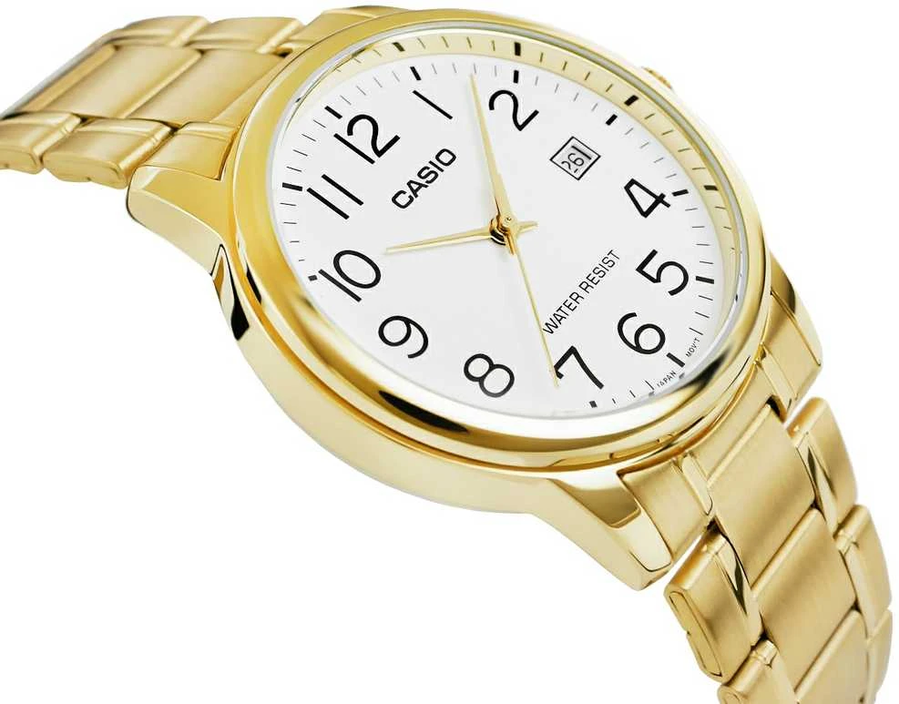 Laikrodis vyrams CASIO MTPV002G-7BUDF (zd103b) + dėžutė