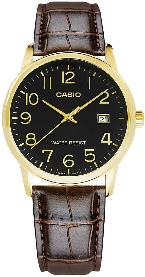 Laikrodis vyrams CASIO MTP-V002GL-1B + dėžutė