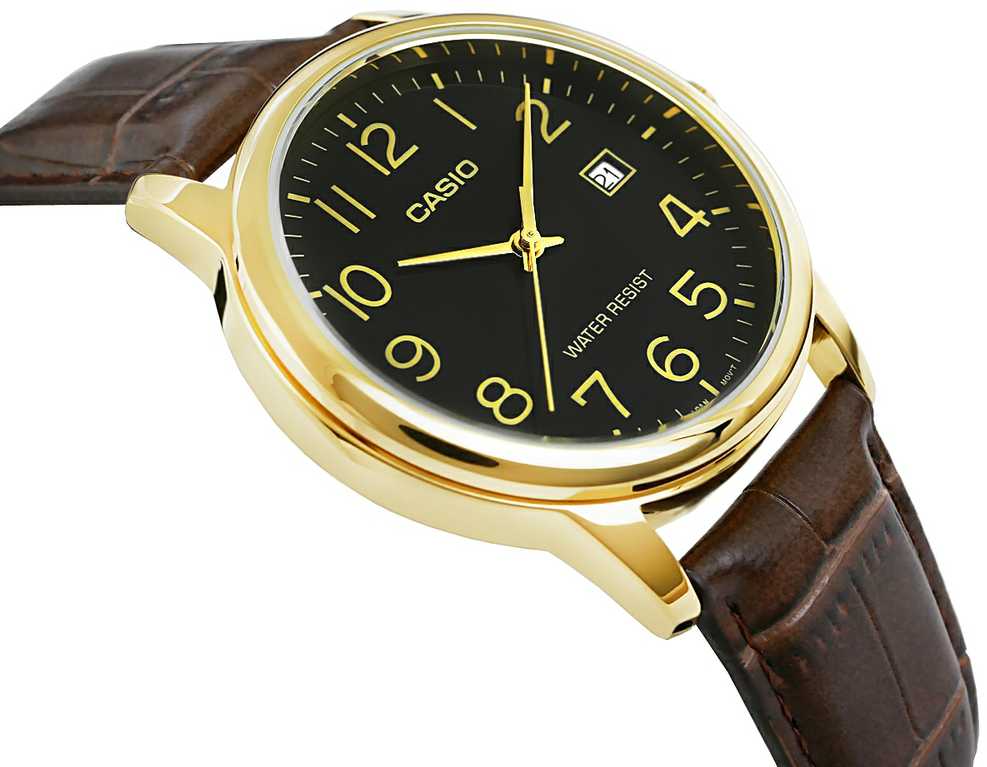 Laikrodis vyrams CASIO MTP-V002GL-1B + dėžutė