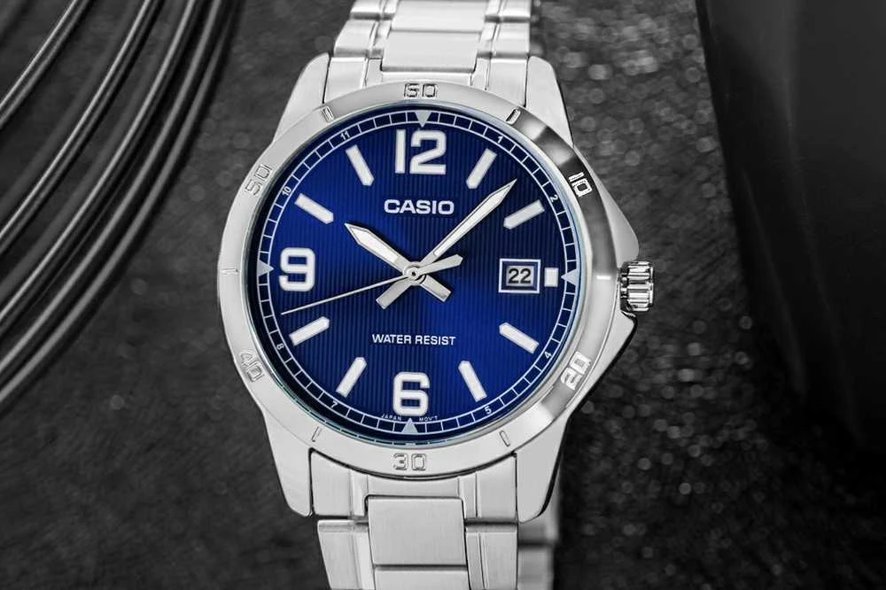 Laikrodis vyrams CASIO MTP-V004D-2B (zd047g) + BOX