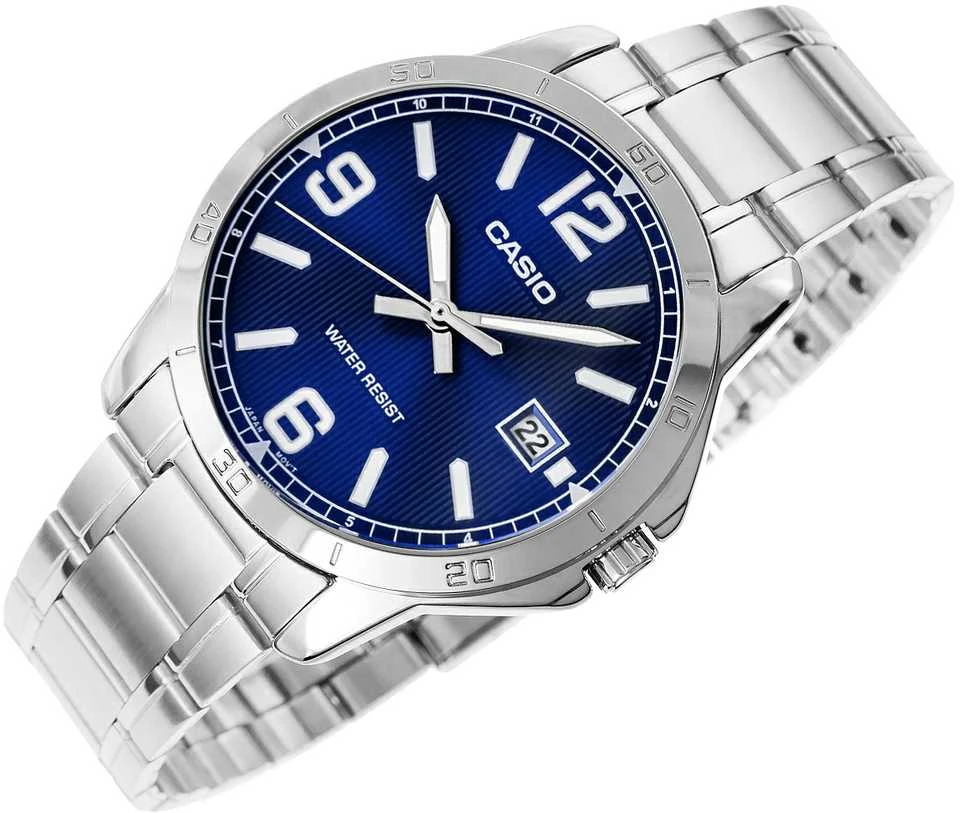Laikrodis vyrams CASIO MTP-V004D-2B (zd047g) + BOX