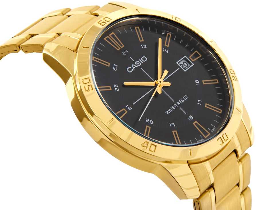 Casio vyriškas laikrodis MTP-V004G-1CUDF (zd251b) + dėžutė