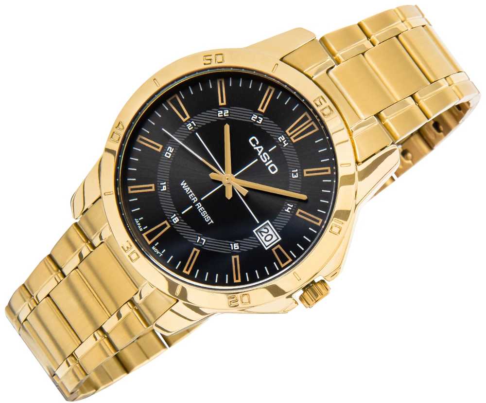 Casio vyriškas laikrodis MTP-V004G-1CUDF (zd251b) + dėžutė