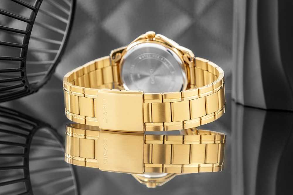 Casio vyriškas laikrodis MTP-V004G-1CUDF (zd251b) + dėžutė