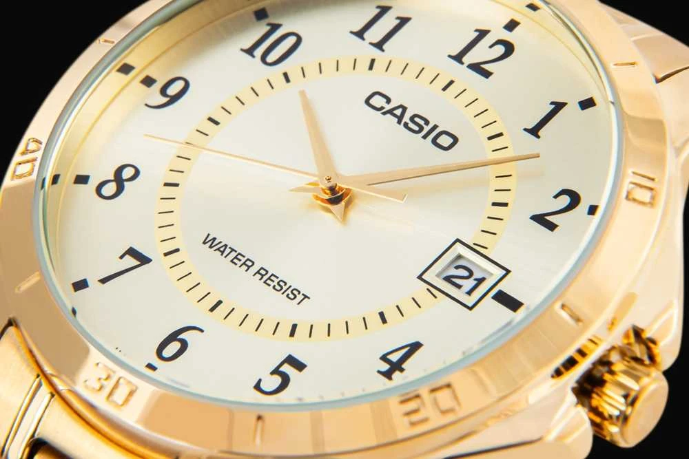 Vyriškas laikrodis CASIO MTP-V004G 9B (zd047a) + BOX