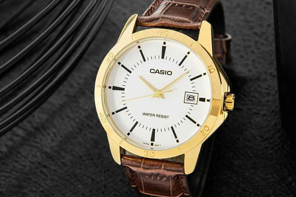 Laikrodis vyrams CASIO MTP-V004GL 7A (zd046b) + dėžutė