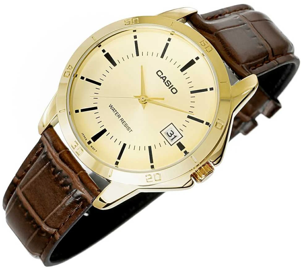 Laikrodis vyrams CASIO MTP-V004GL 9A (zd046c) + dėžutė