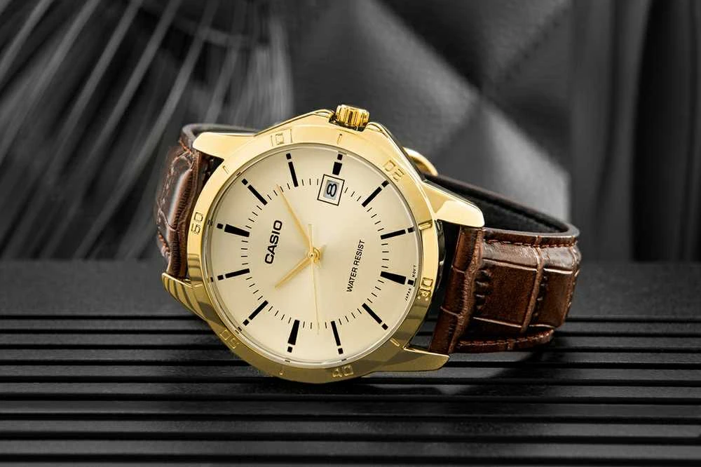 Laikrodis vyrams CASIO MTP-V004GL 9A (zd046c) + dėžutė