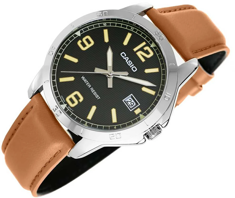 Vyriškas laikrodis CASIO MTP-V004L-1B2 + BOX