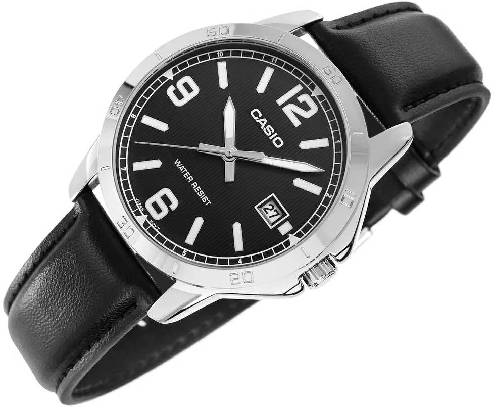 Laikrodis vyrams CASIO MTP-V004L-1B + dėžutė