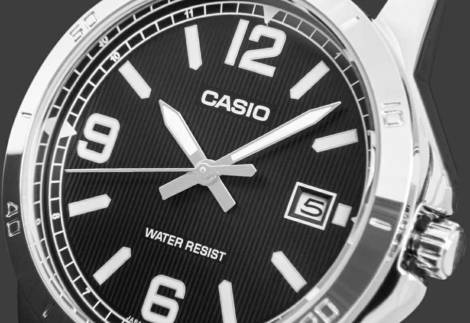 Laikrodis vyrams CASIO MTP-V004L-1B + dėžutė