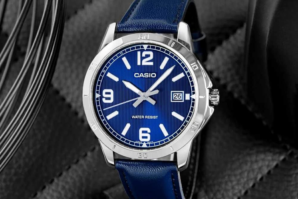 Vyriškas laikrodis CASIO MTP-V004L 2BUDF (zd046f) + BOX