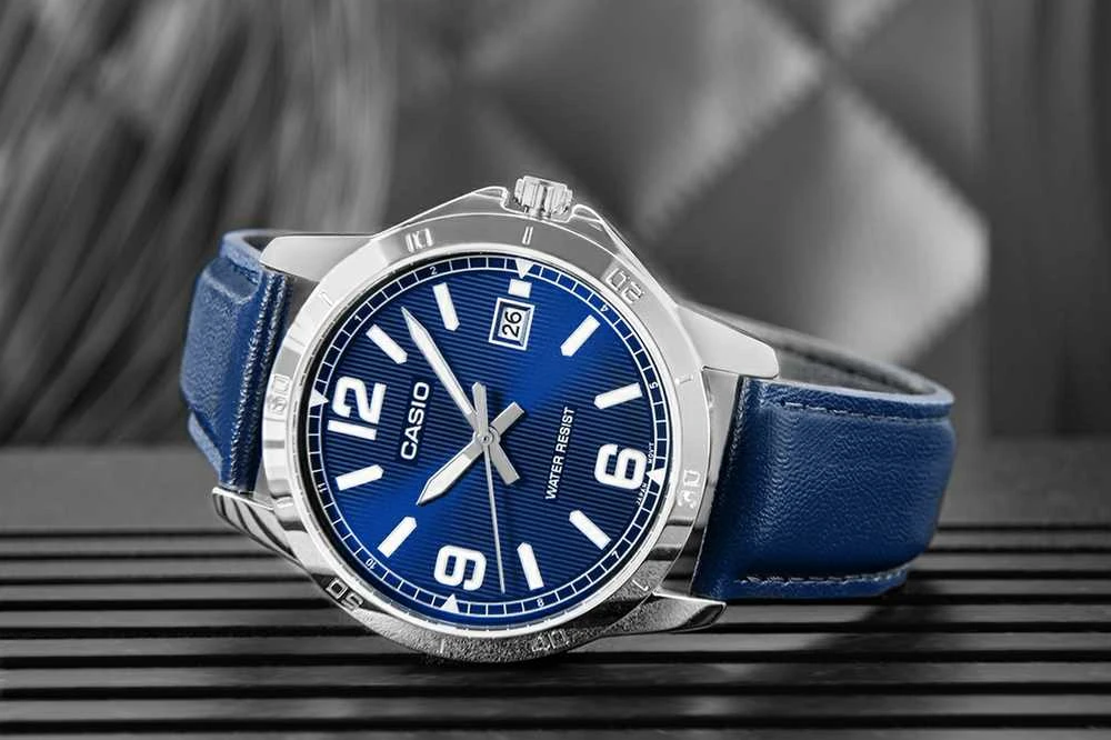 Vyriškas laikrodis CASIO MTP-V004L 2BUDF (zd046f) + BOX