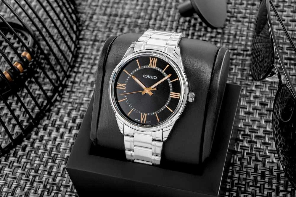 Laikrodis CASIO MEN'S WATCH MTP-V005D-1B5 + BOX
