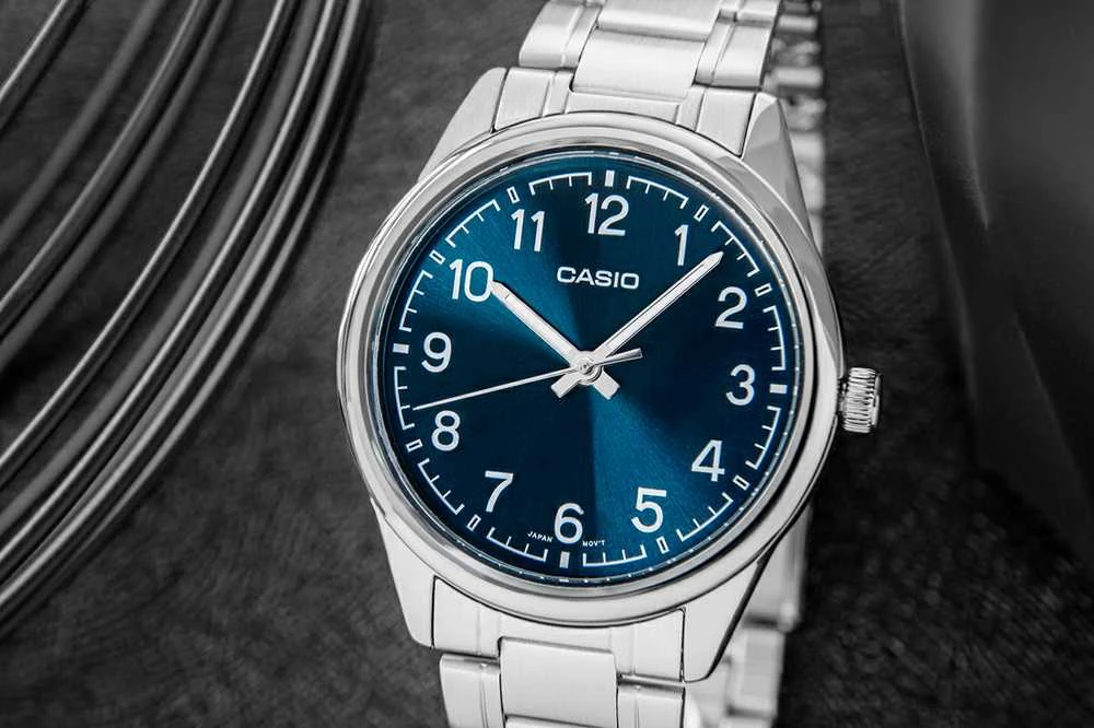 Vyriškas laikrodis CASIO MTP-V005D-2B4 + BOX