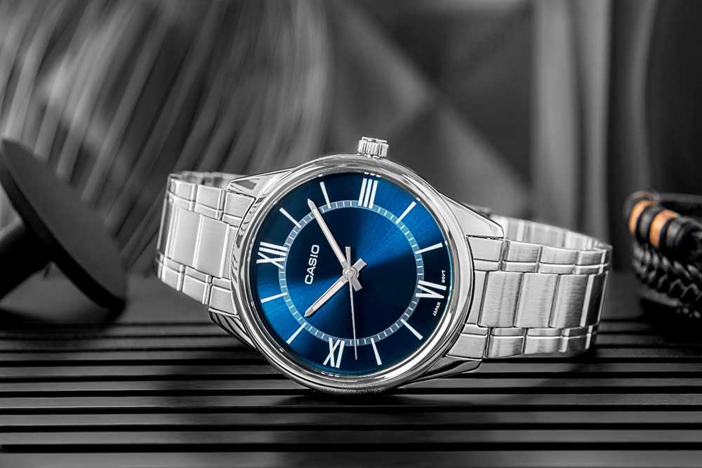 Laikrodis CASIO MEN'S WATCH MTP-V005D-2B5 + BOX