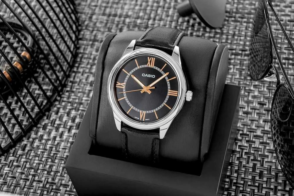 Laikrodis CASIO MEN'S WATCH MTP-V005L-1B5 + BOX (zd225b)