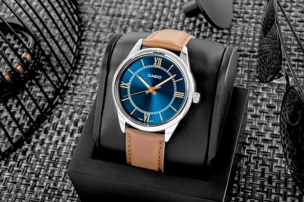 Vyriškas laikrodis CASIO MTP-V005L-2B5 + BOX (zd225c)