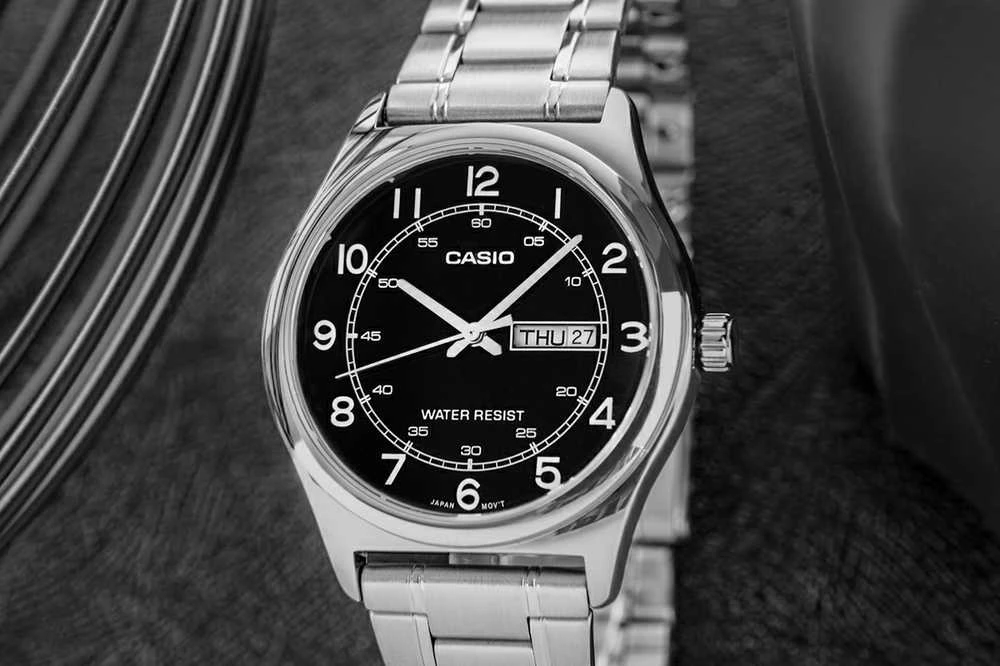 Casio vyriškas laikrodis MTP-V006D-1B2 + dėžutė