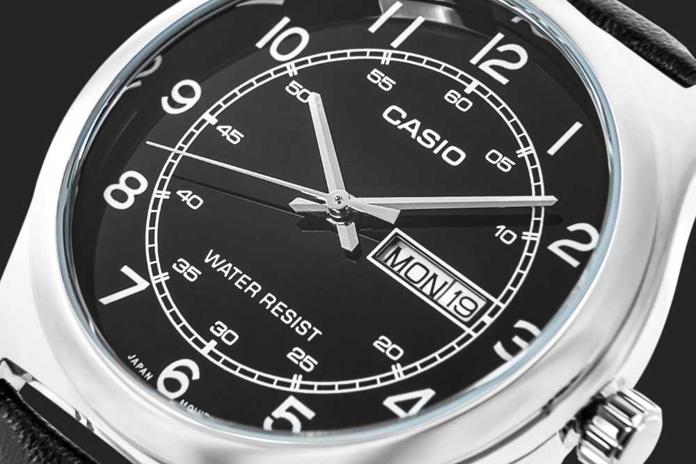 Vyriškas laikrodis CASIO MTP-V006L-1B2 (zd210c) + BOX