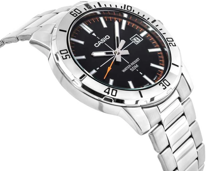 Casio Vyriškas laikrodis MTP-VD01D-1E2VUDF (zd185j) + DĖŽUTĖ