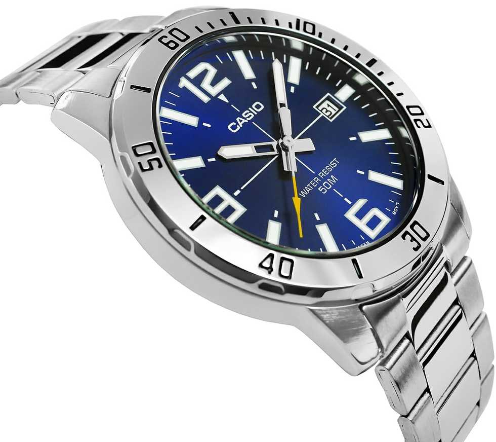 Laikrodis vyrams CASIO MTP-VD01D-2B (zd175a) + BOX