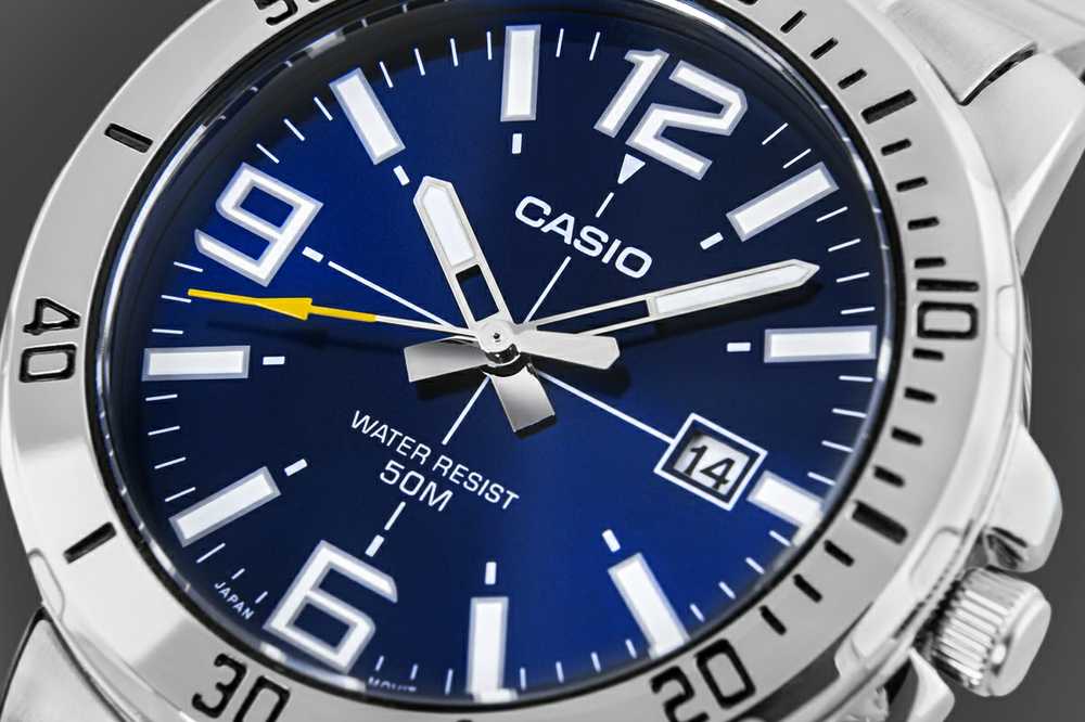 Laikrodis vyrams CASIO MTP-VD01D-2B (zd175a) + BOX
