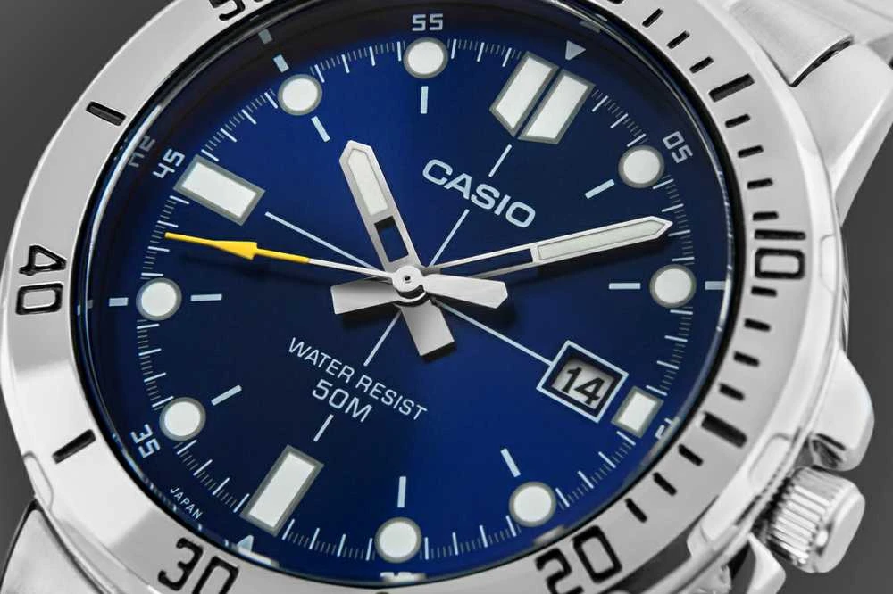 Laikrodis CASIO MEN'S WATCH MTP-VD01D-2E (zd185c) + BOX