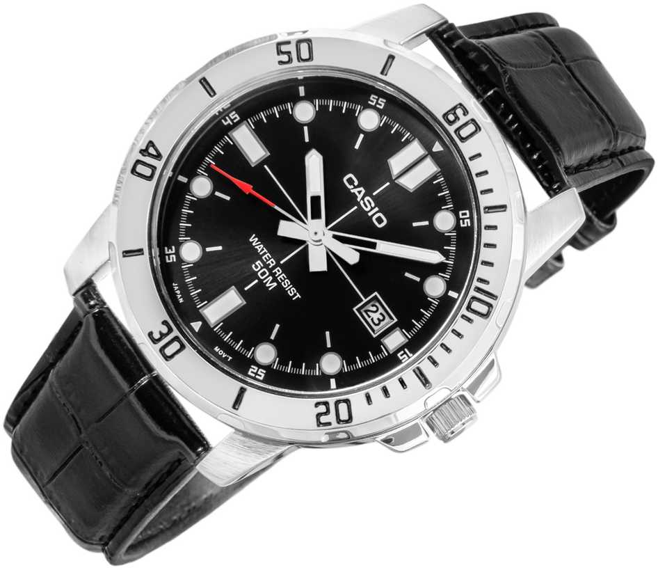 Casio vyriškas laikrodis MTP-VD01L-1EV + dėžutė