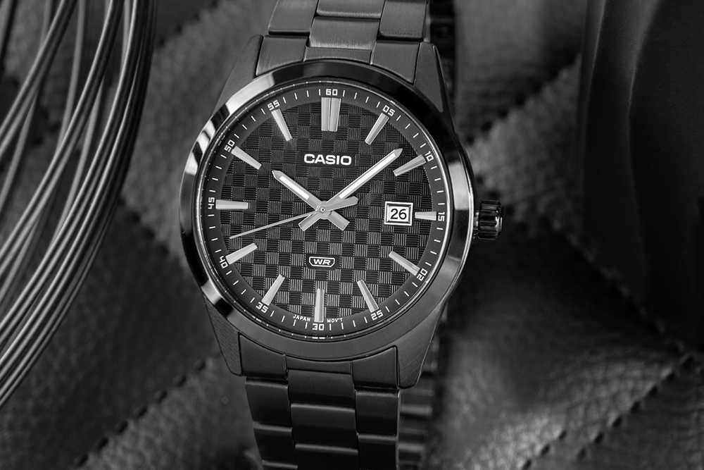 CASIO MTP-VD03B-1A VYRIŠKAS LAIKRODIS + DĖŽUTĖ