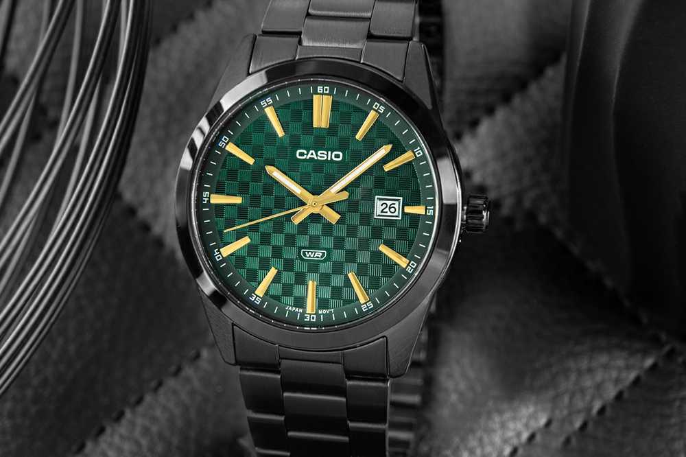 VYRIŠKAS LAIKRODIS CASIO MTP-VD03B-3A + BOX