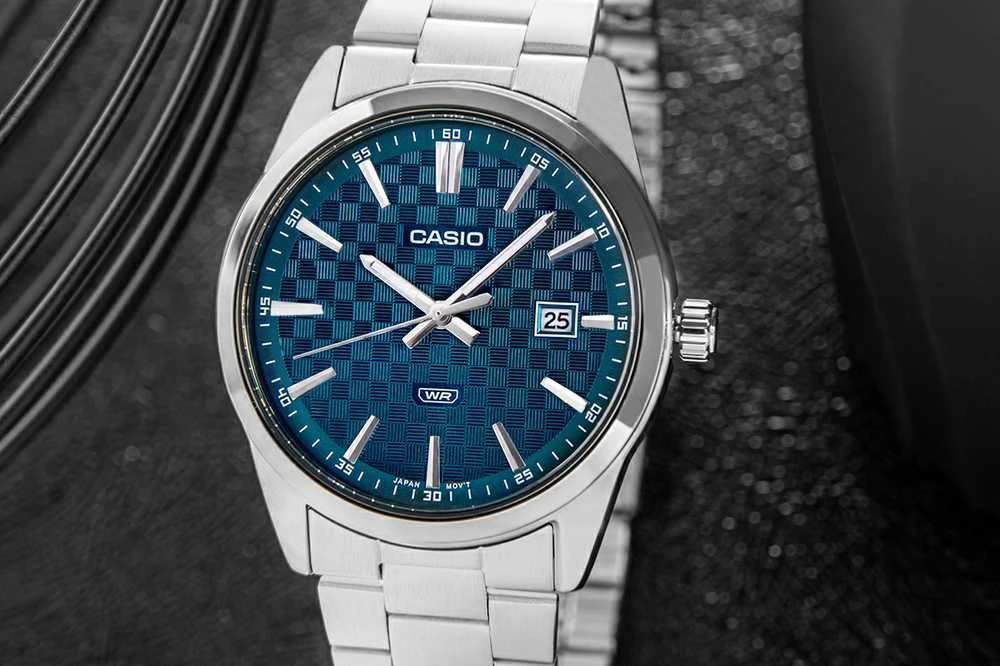 Laikrodis CASIO MEN S WATCH MTP-VD03D-2A2 + BOX