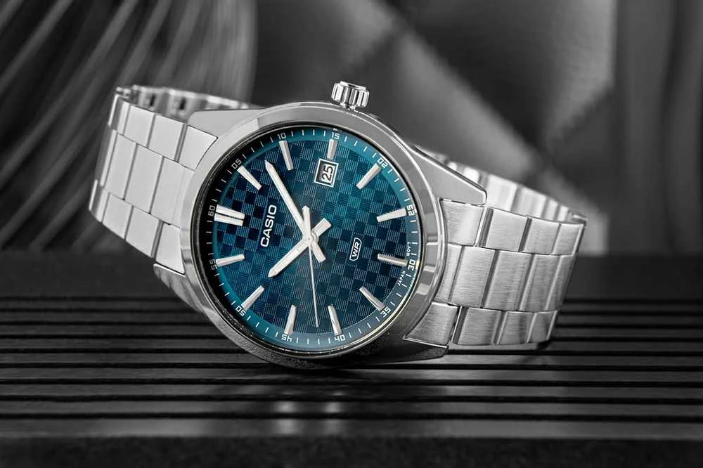 Laikrodis CASIO MEN S WATCH MTP-VD03D-2A2 + BOX