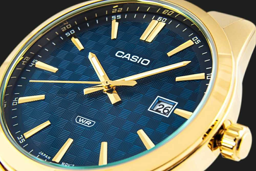 Laikrodis CASIO MTP-VD03G-2A MEN'S WATCH + BOX