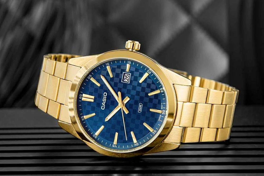 Laikrodis CASIO MTP-VD03G-2A MEN'S WATCH + BOX