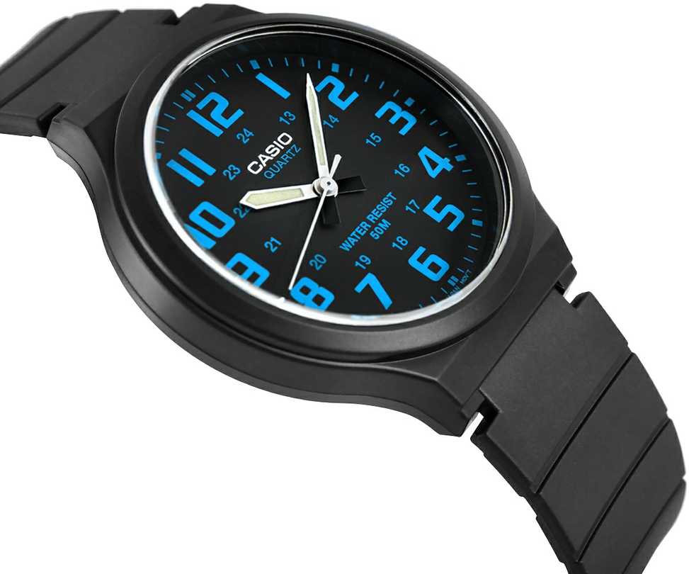 Laikrodis Casio Kolekcija Vintage CASIO COLLECTION SIMPLE - Mėlynas MW-240-2BVDF