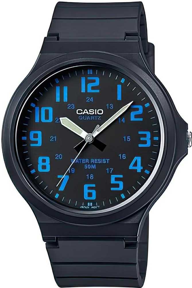 Laikrodis Casio Kolekcija Vintage CASIO COLLECTION SIMPLE - Mėlynas MW-240-2BVDF