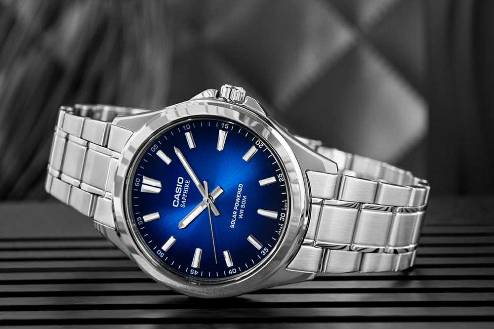 Laikrodis CASIO MTS-RS100D-2A MEN'S WATCH + BOX