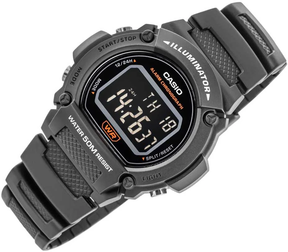 Vyriškas laikrodis CASIO W-219H-8BVDF + BOX