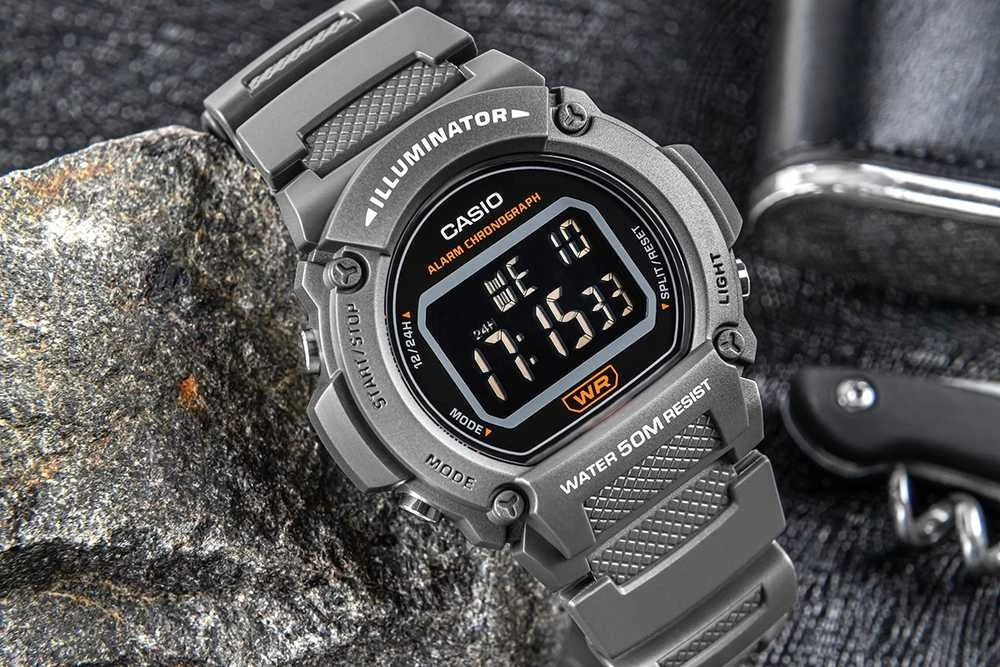 Vyriškas laikrodis CASIO W-219H-8BVDF + BOX