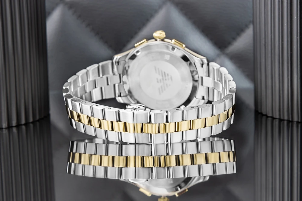 Vyriškas laikrodis Emporio Armani Dario Chronograph AR80084SET + BOX