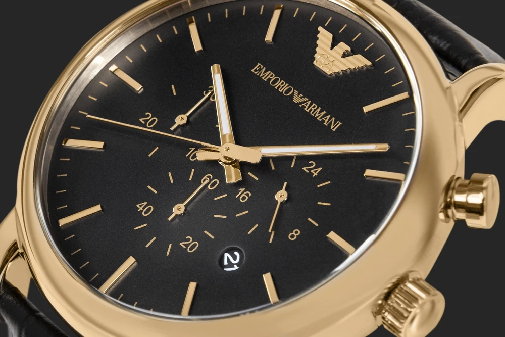 Vyriškas laikrodis Emporio Armani Luigi AR1917 + BOX