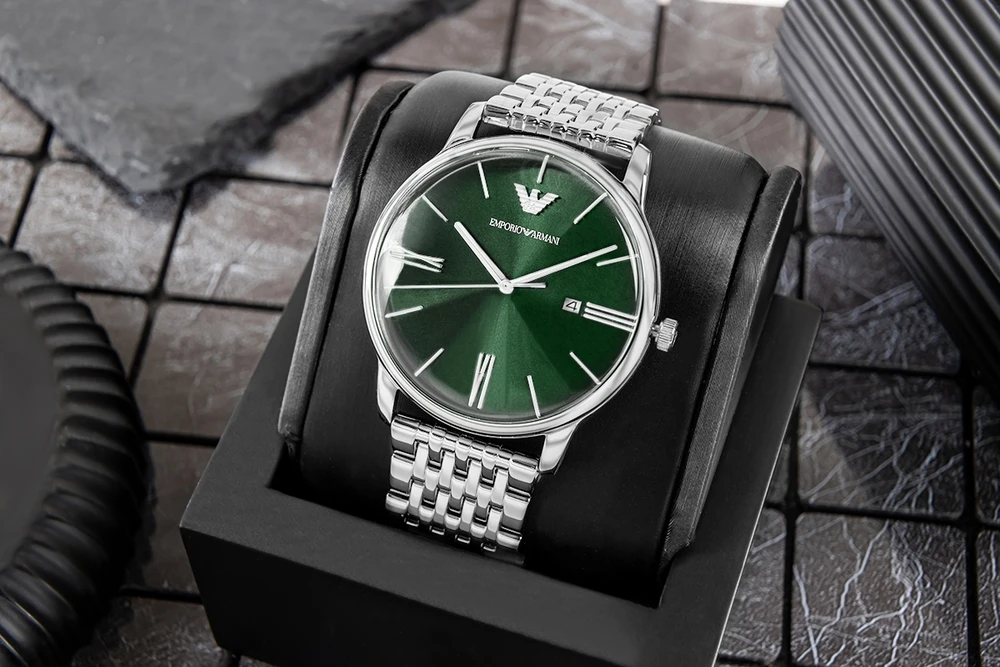 Vyriškas laikrodis Emporio Armani Minimalist AR80087SET + BOX