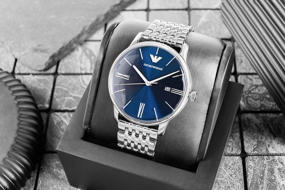 Vyriškas laikrodis Emporio Armani Minimalist AR11674 + BOX