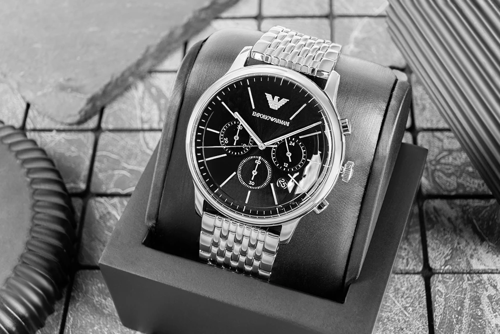 Vyriškas laikrodis Emporio Armani Minimalist AR11772 + BOX