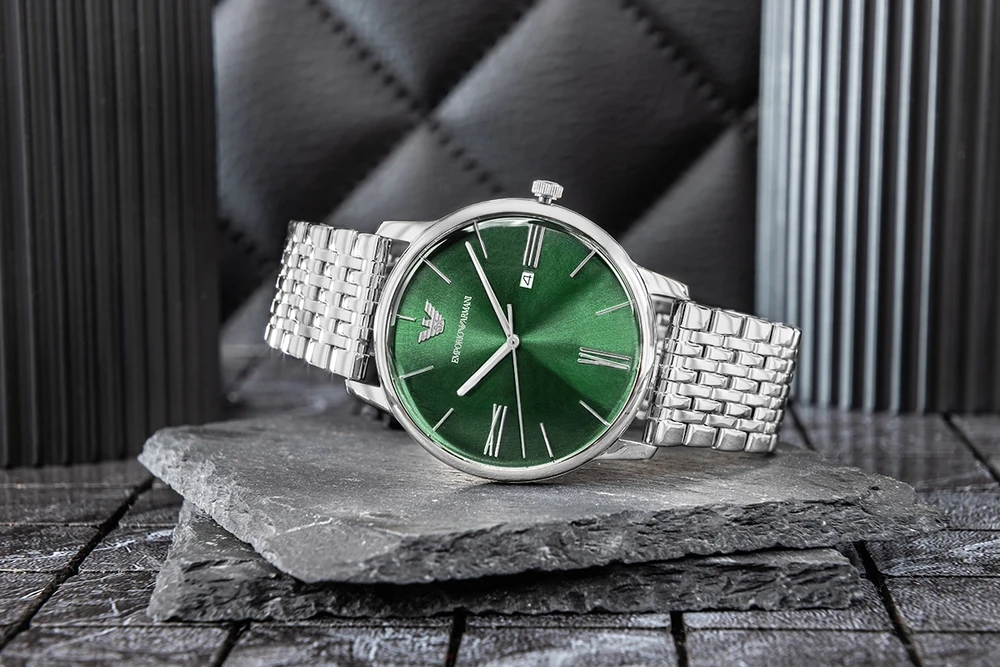 Vyriškas laikrodis Emporio Armani Minimalist AR80087SET + BOX
