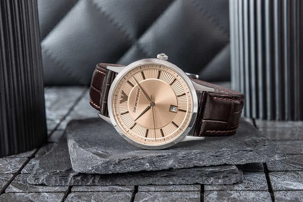 Vyriškas laikrodis EMPORIO ARMANI Renato AR11783 + DĖŽUTĖ