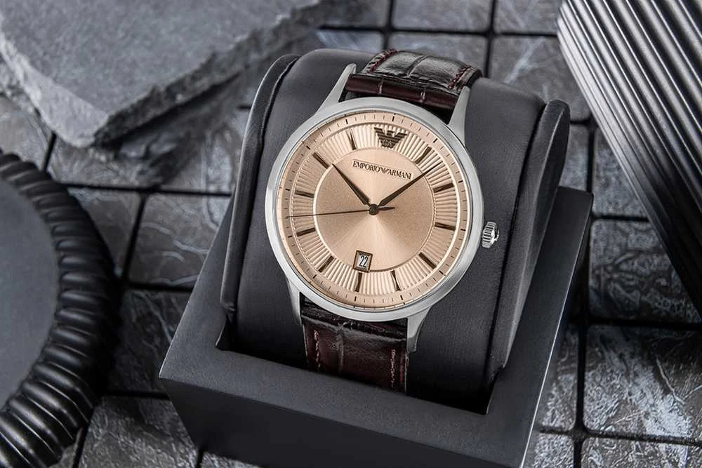 Vyriškas laikrodis EMPORIO ARMANI Renato AR11783 + DĖŽUTĖ